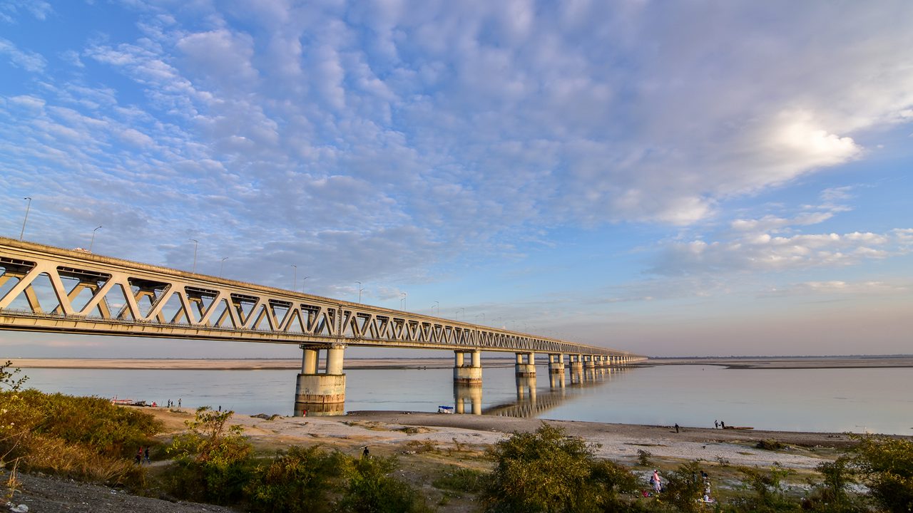Bogibeel Bridge, India